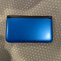 Nintendo 3DS XL MODDED Handheld System Console Chrome Blue/Black & Charger Tested