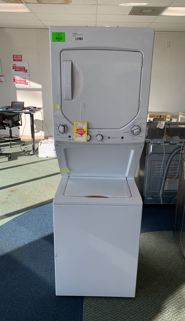 BRAND NEW!! ELECTRIC STACKED LAUNDRY CENTER NQGTO