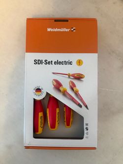 Weidmüller SDI-Set Electric Insulated Screwdriver Set