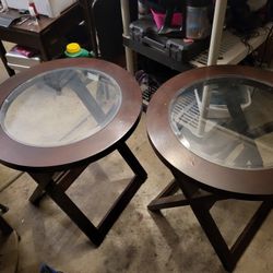 Glass  END Table