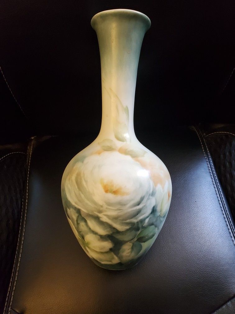 Hand Painted Bavavian Vase