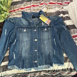 Frida Kahlo Jean Jacket