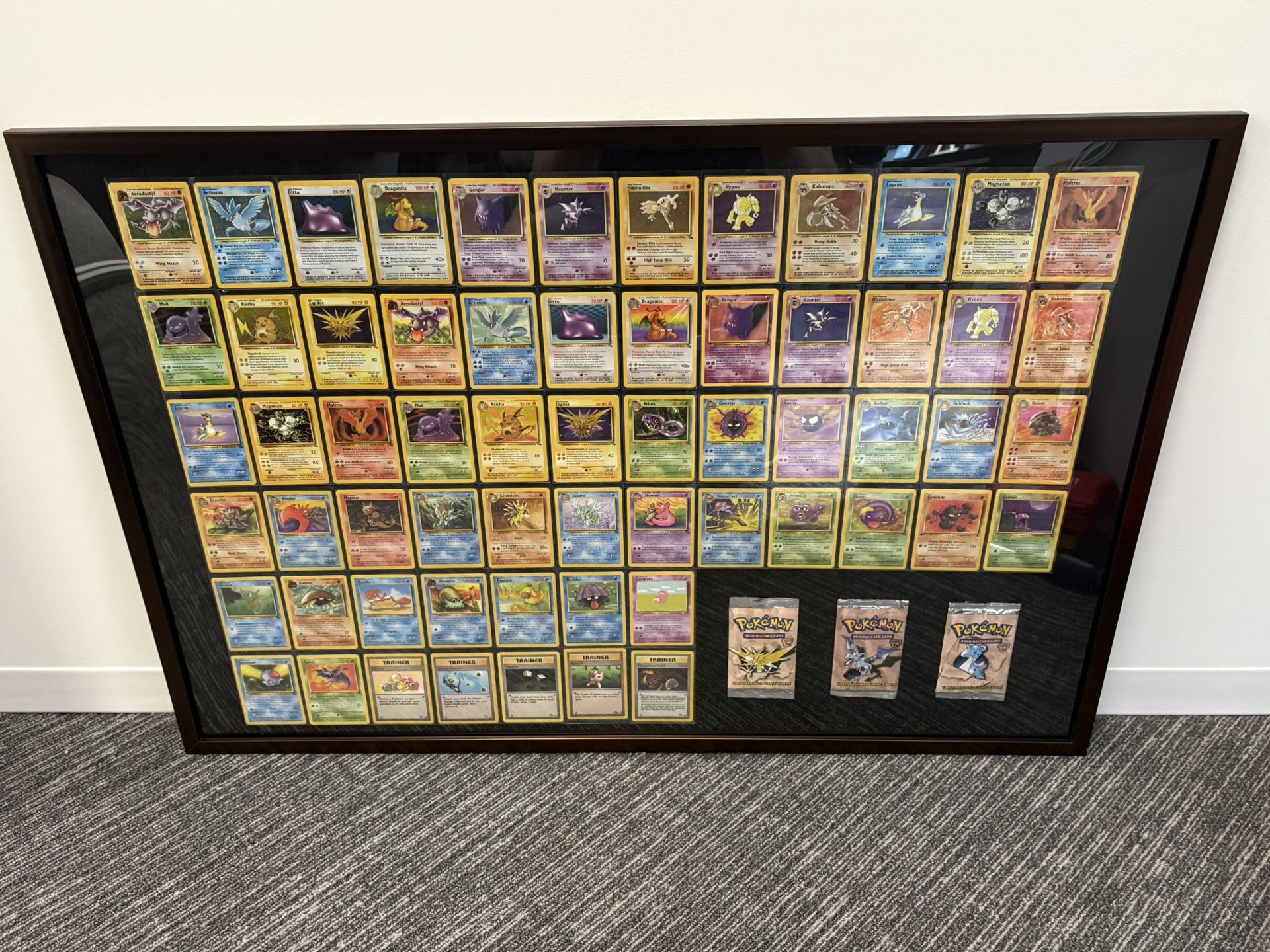 Pokemon Fossil Set Complete