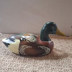 VINTAGE MALLARD DUCK DECOY 
