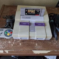 Super Nintendo And Pitfall