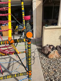 Bird Playstand Rope Climbing Structure