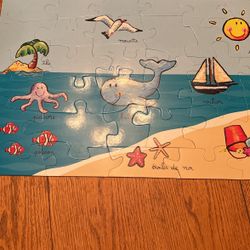 French Puzzle For Kids 