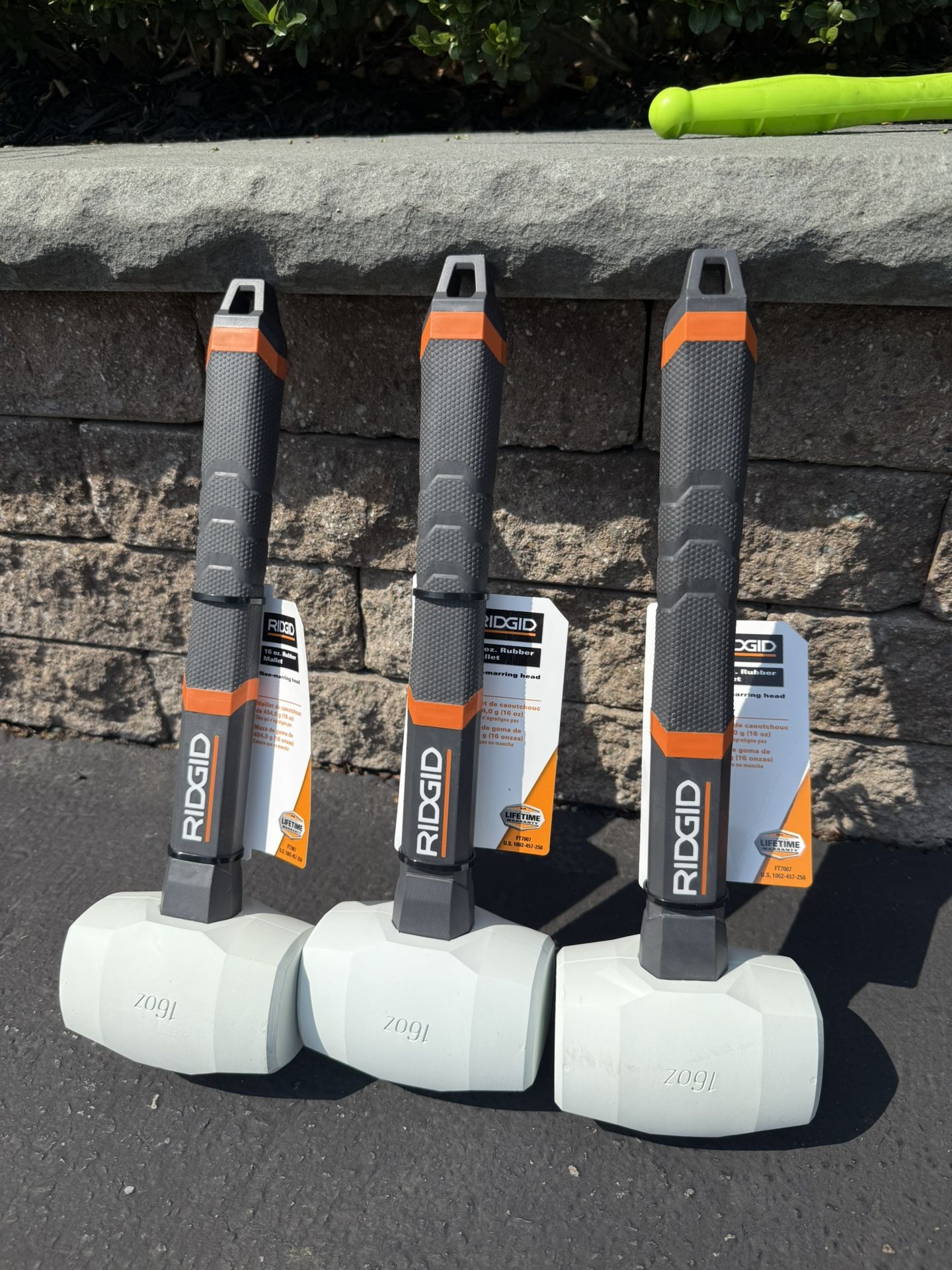 Ridgid 16oz Rubber Mallet