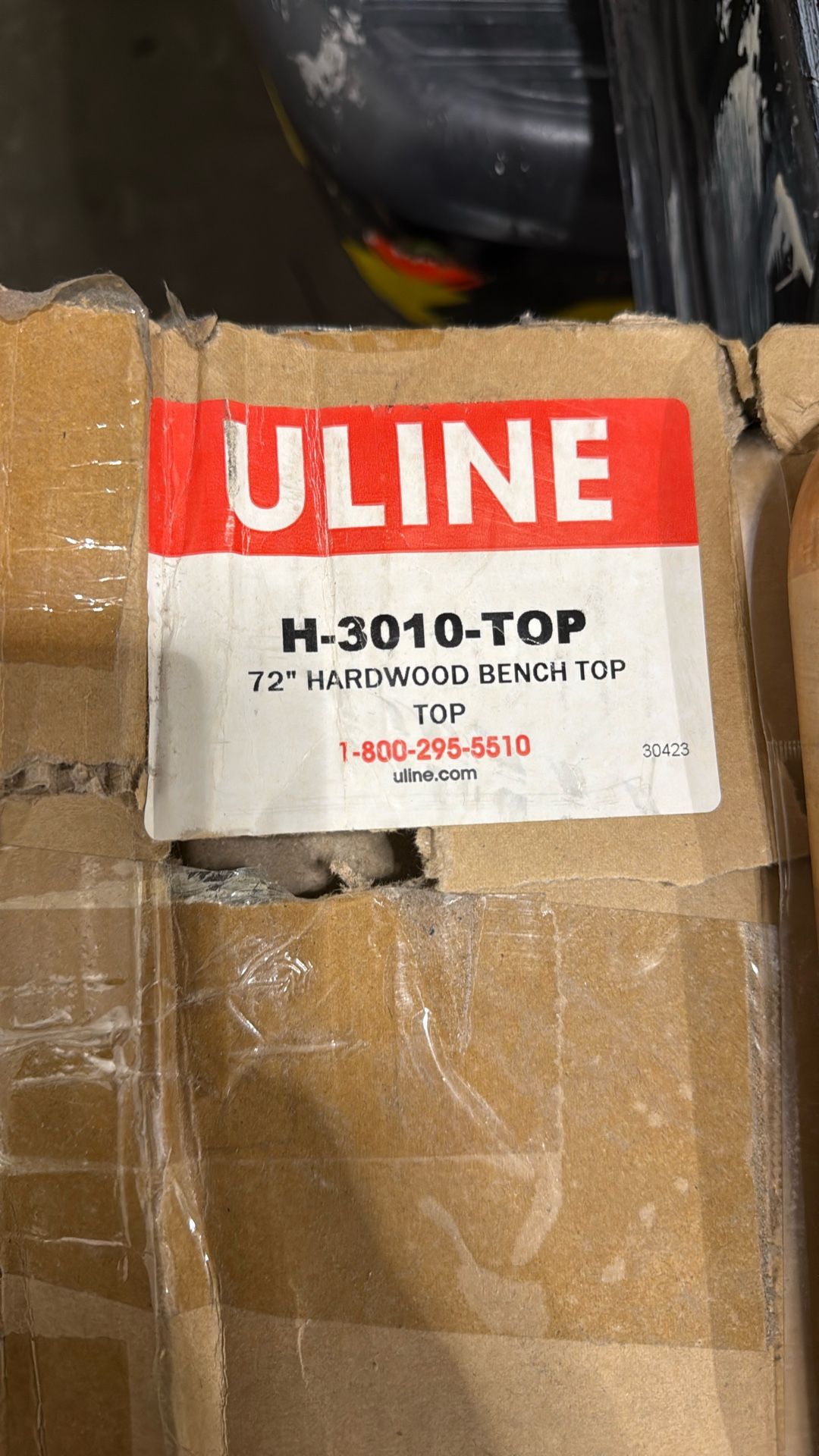 72 “ Inc Hardwood Bench Top