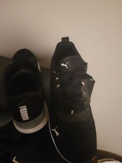 Puma black shoes