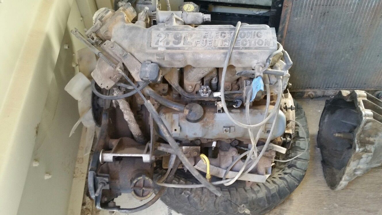 Ford ranger 2.9 v6 motor and tranny