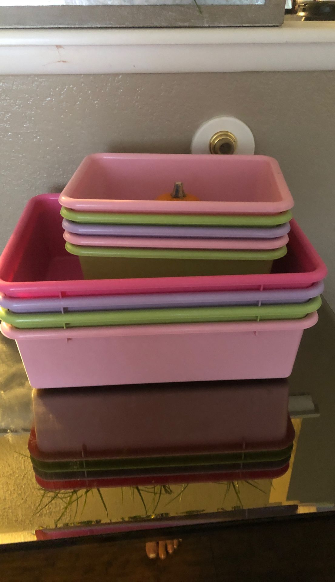 Colored boxes