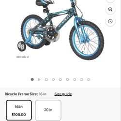 Barely Used 16" Bike