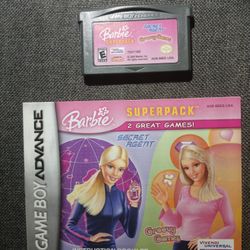 Barbie SUPERPACK Nintendo GBA 