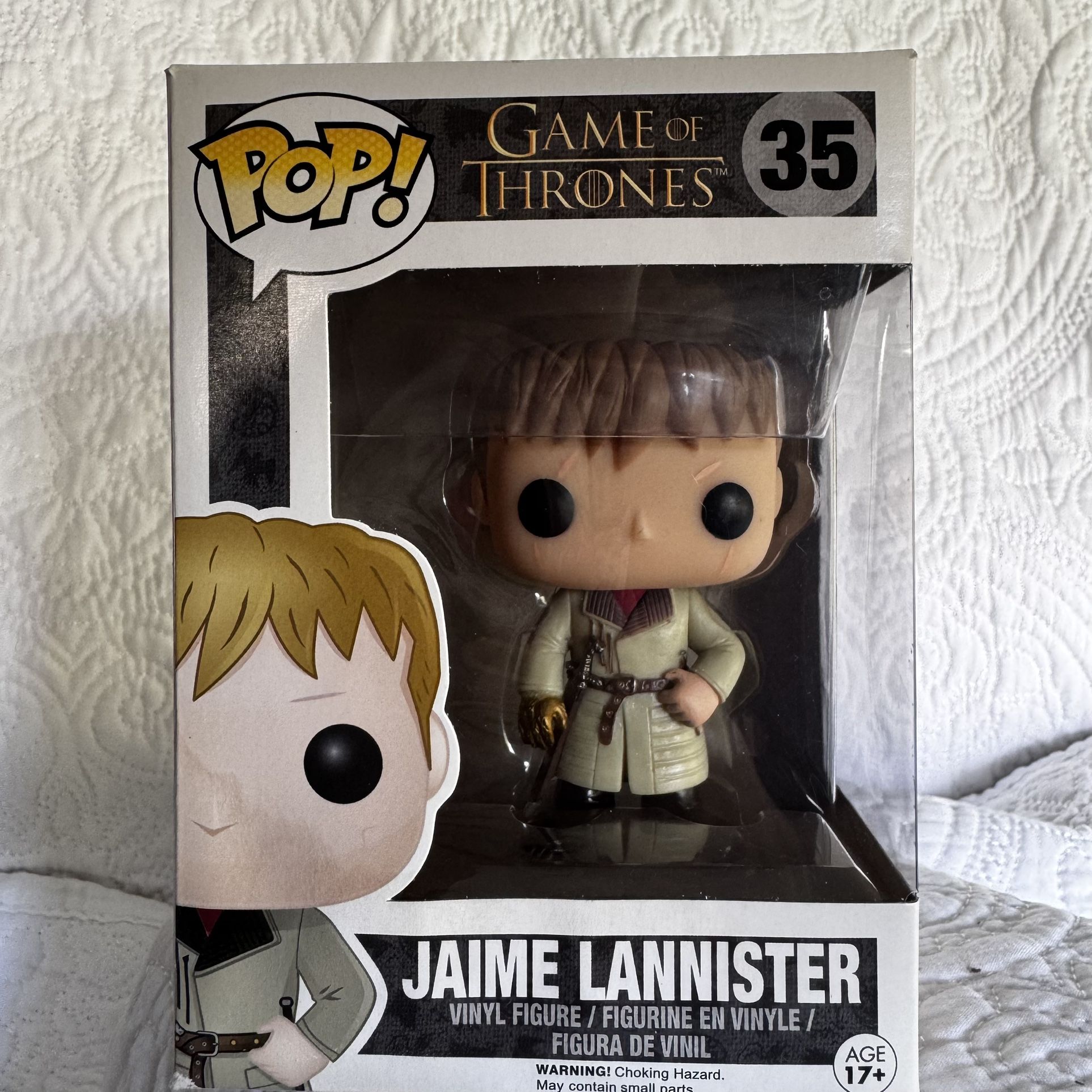 Funko Pop Game of Thrones Jaime Lannister #35 – MIB – GOT Vinyl Figure
