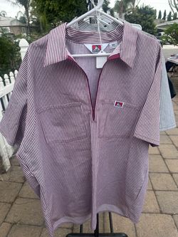 Ben Davis Half-Zip Work Shirt XL