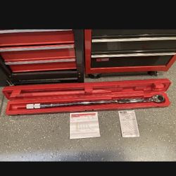 Torque Wrench New Proto J6020AB with Case, 42”. 