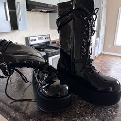 Goth Platform Boots