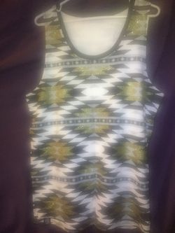 Billionaire Boys Club Glitter Gold Sleeveless Shirt