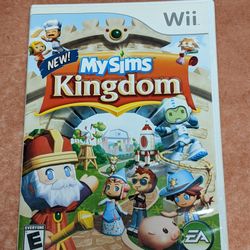 My Sims Kingdom - Nintendo Wii - Used Good Condition 