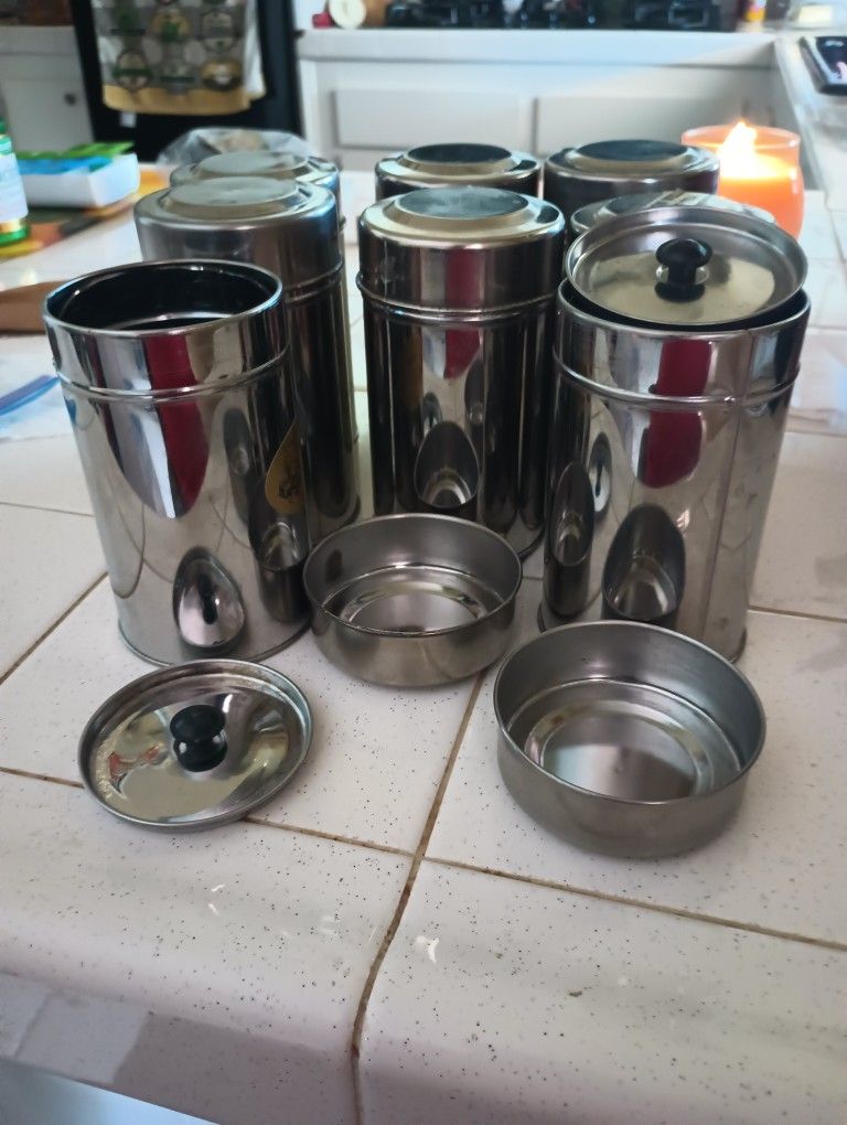 Metal Storage Canisters