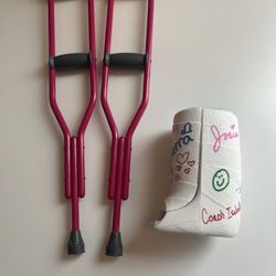American Girl Doll McKenna’s Cast And Crutches
