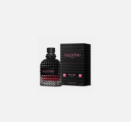 Uomo Born In Roma Intense by Valentino 100ml 3.4 fl oz EDT Cologne Spray New Box