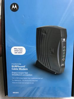 Motorola Cable Modem