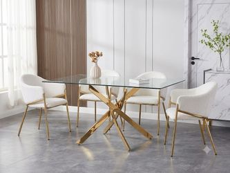 Dining set with 4 chairs Brand new in box