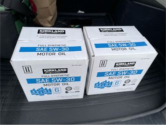KIRKLAND Signatare FULL SYNTHETIC SAE 5W-30 MOTOR OIL 1（1 QUART - 6 PACK)
