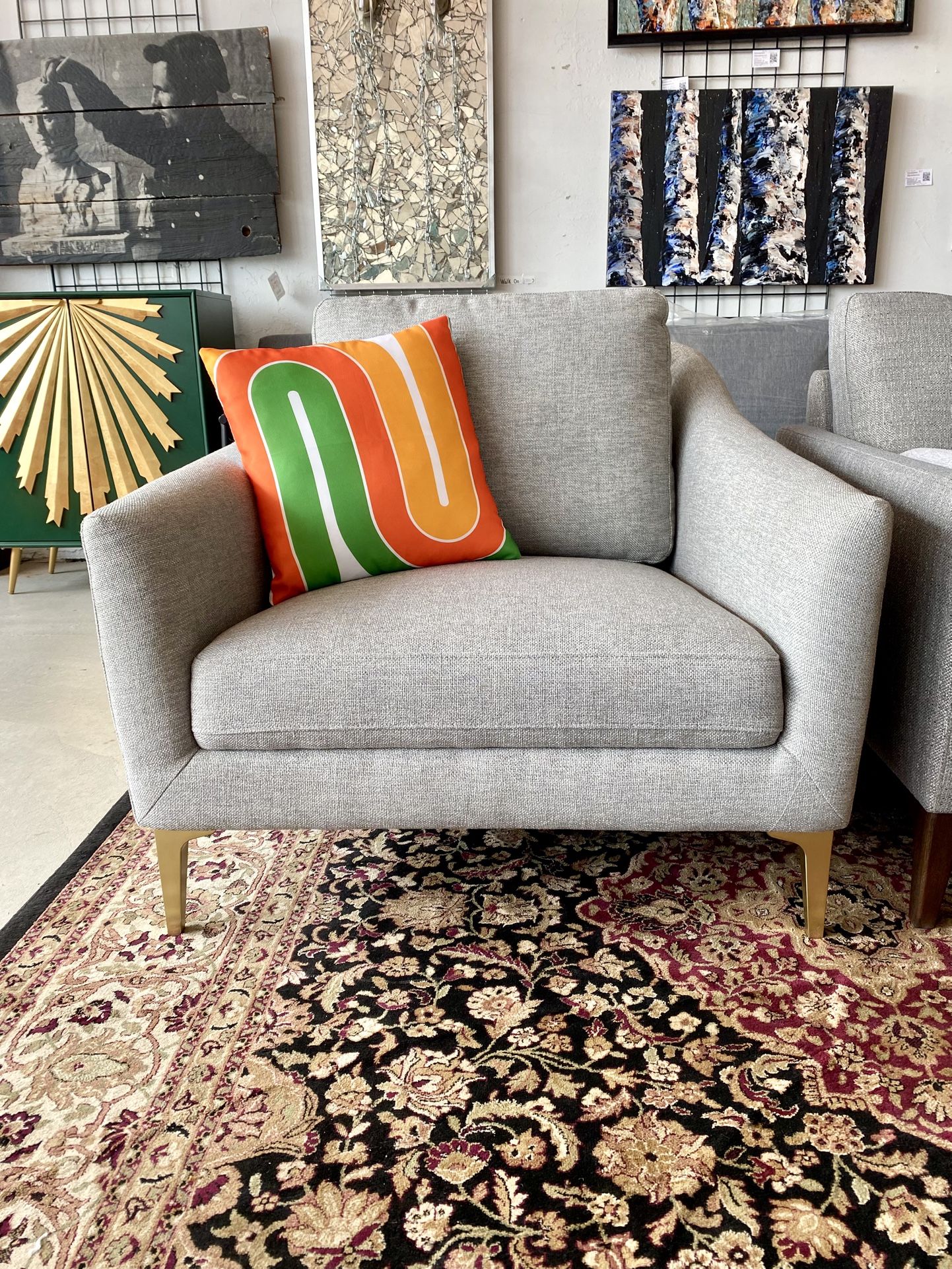 Rivet Alonzo Chair - Brand New