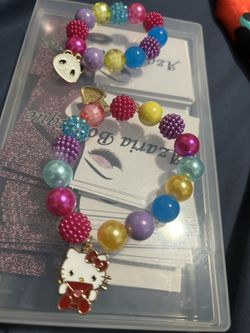 Charm Bracelet With 3 Charms Including 