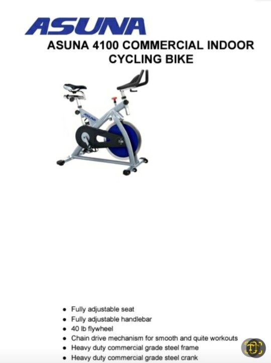  15 ASUNA 4100 Commercial Indoor Bike