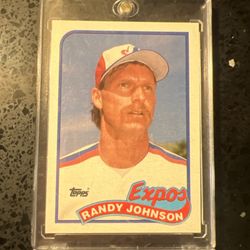 1989 Topps - Randy Johnson #647 Collector's Edition (Tiffany) (RC) FLAWLESS CARD