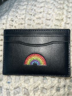 Coach Rainbow Card Holder