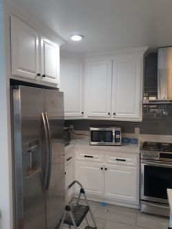 Kitchen cabinets