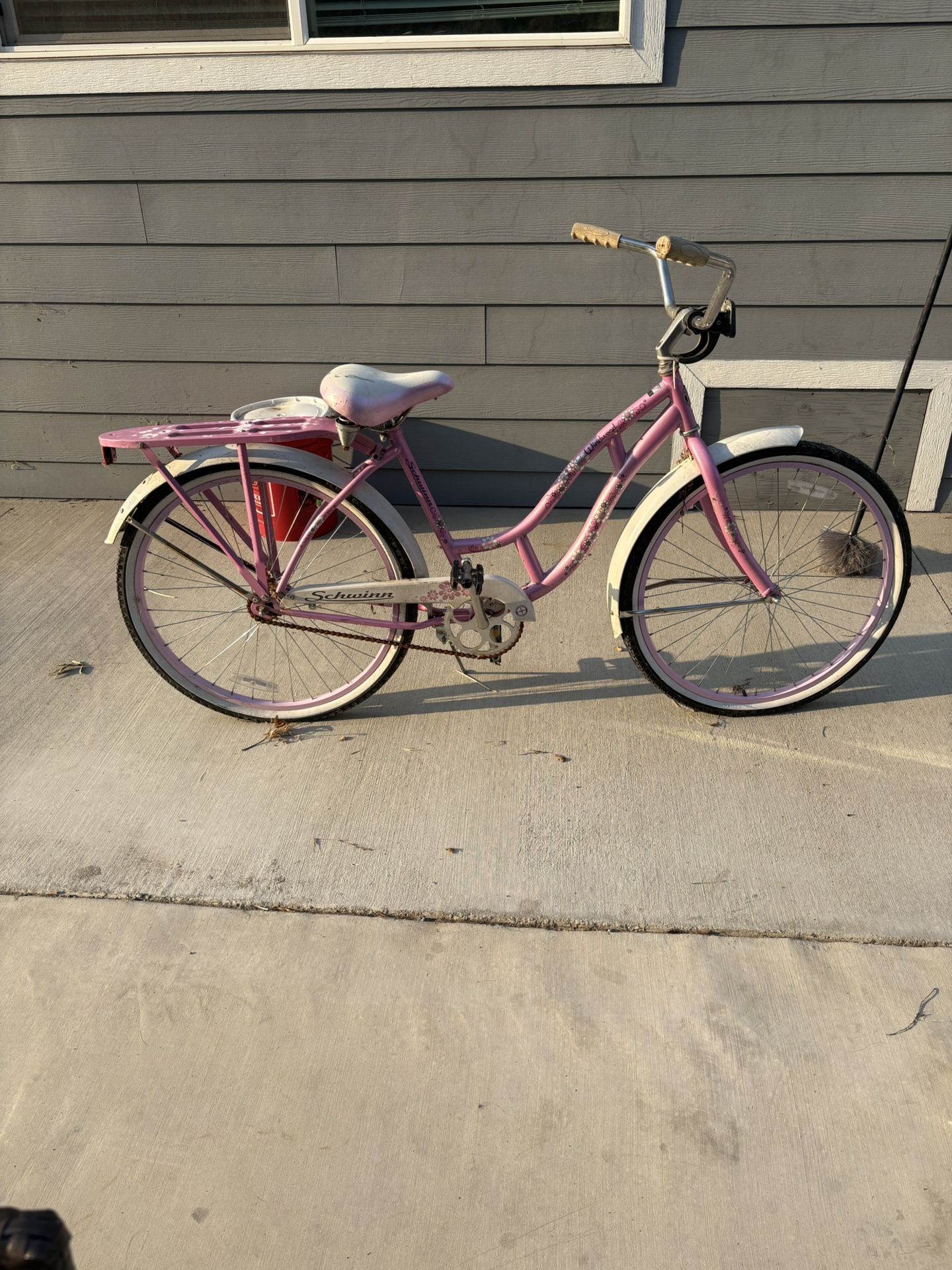 Pink Schwinn Bicycle Cruiser
