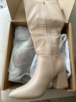 Tan boots / Journee - Size 7