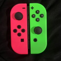 Nintendo Switch Joy Cons Pink/Green