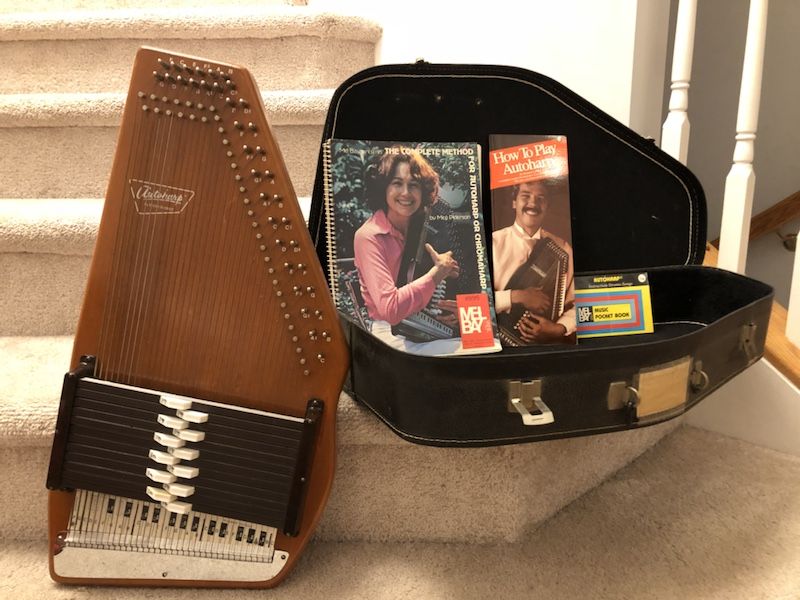 Antique Autoharp Works perfect