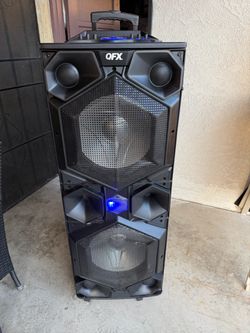 QFX E-1500 Bluetooth Party Speaker