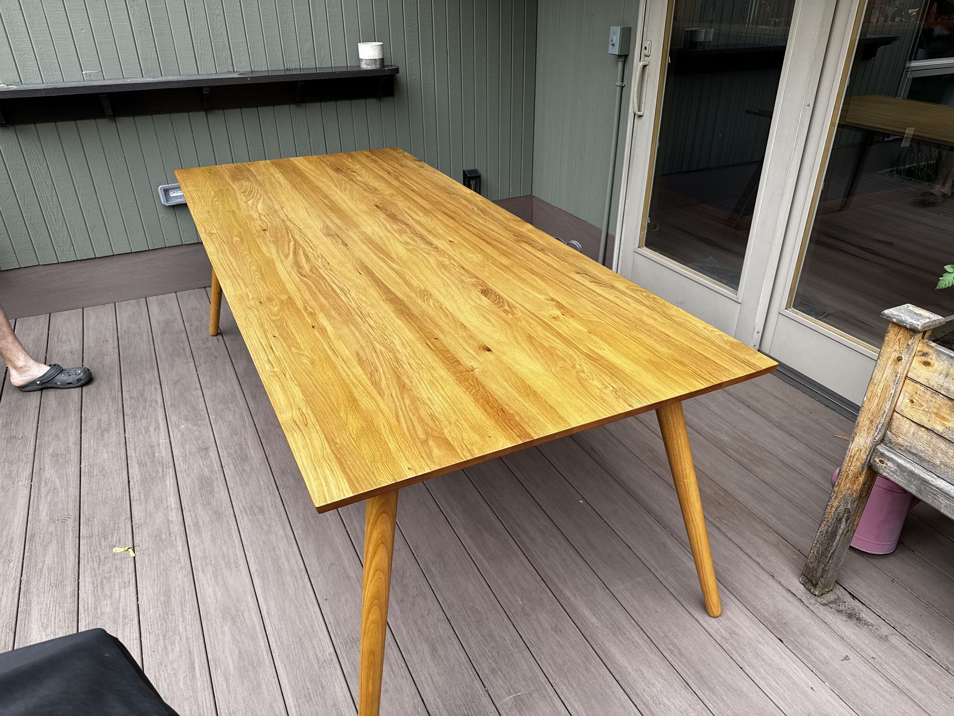 Seno Oak Dining Table for 8