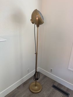 IKEA gold floor lamp