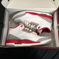 Jordan’s 3 Cardinal Reds