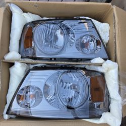 04-08 Ford F-150 | 06-08 Lincoln Mark LT Headlights Faros Calaveras Micas Luces Lamps