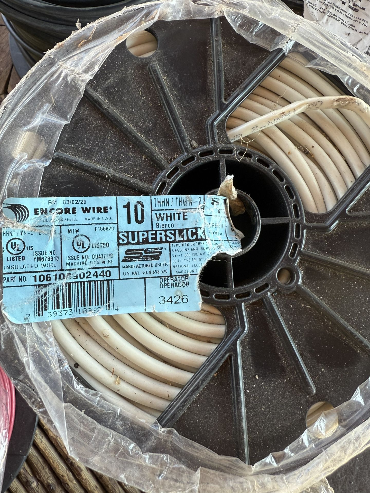 10 Gauge Stranded 500ft