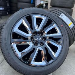  NEW Chevy Tahoe / Silverado / Suburban HIGH COUNTRY 22” Genuine GM Wheels Rims Tires Rines 