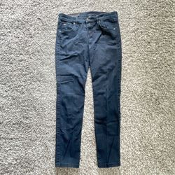 Armani Exchange Women’s Skinny Jeans Low Rise Size 27 Dark Wash Blue Denim