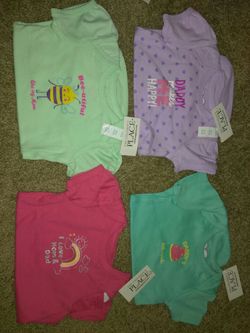 *NEW* 0-3M Baby girl Onesies