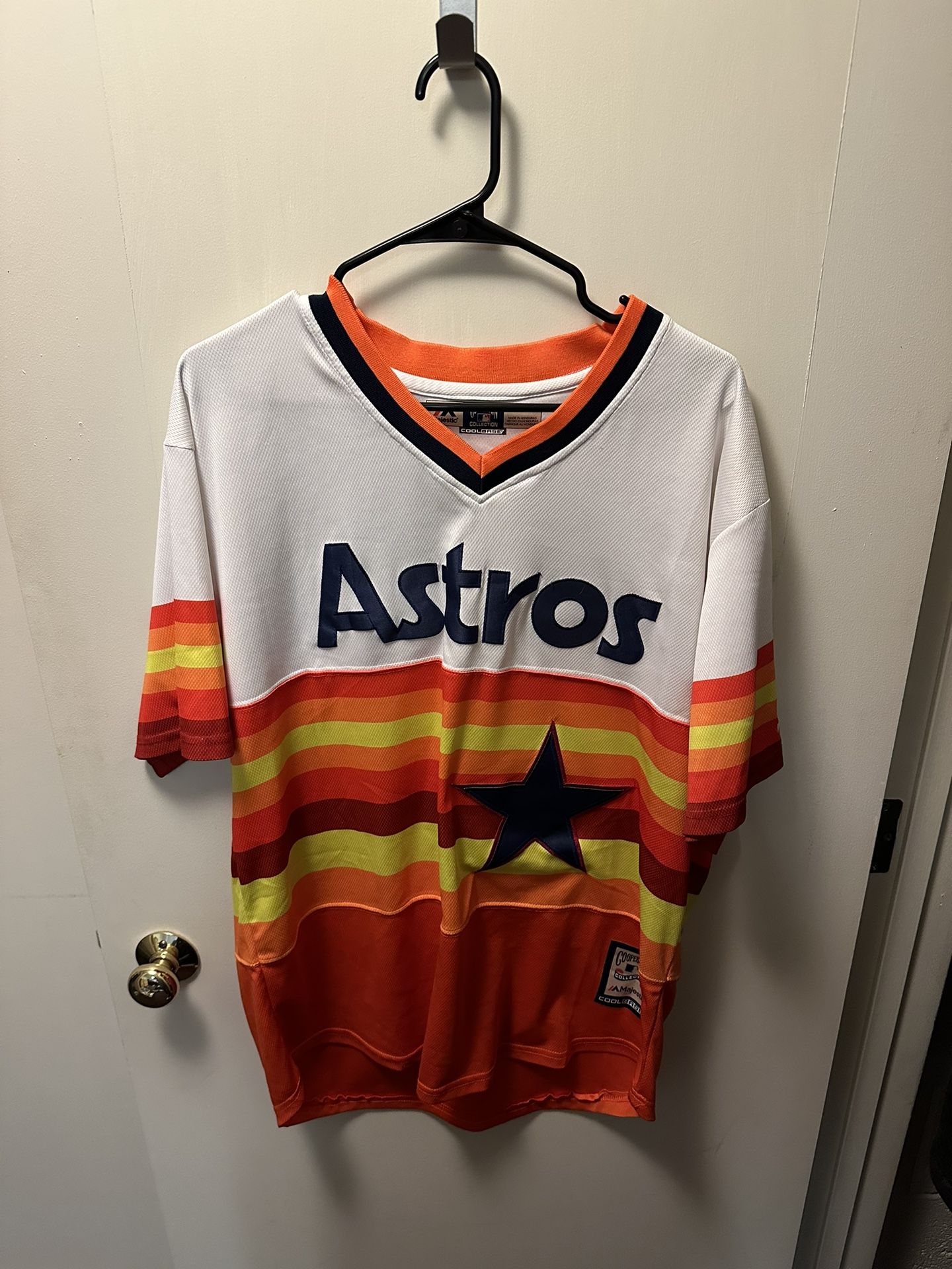 Nolan Ryan Astros Jersey SIZE L